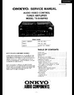 Onkyo TXSV50pro OEM Service