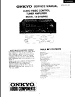 Onkyo TXSV90Pro OEM Service