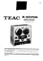 Teac 4070G OEM Service