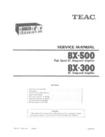 Teac BX-300 OEM Service