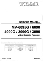 Teac MV4090G OEM Service