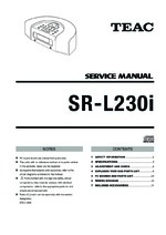 Teac SR-L230i OEM Service