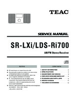Teac SR-Lxi OEM Service