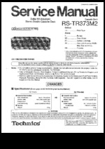 TECHNICS RS-TR373M2 OEM Service