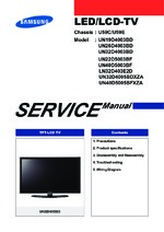 SAMSUNG UN40D5005BFXZA OEM Service