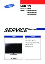 SAMSUNG UN55D6003SF OEM Service