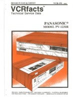 PANASONIC PV1231R SAMS Photofact®
