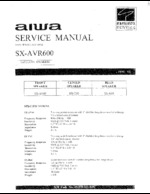 AIWA SXAVR600 OEM Service