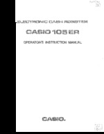 CASIO 105ER OEM Owners