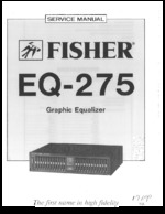 FISHER EQ275 OEM Service