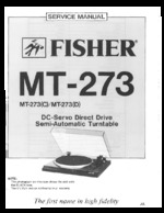 FISHER MT273(D) OEM Service