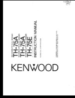 KENWOOD TH75A OEM Owners