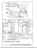 WARDS GDR8514A Schematic Only