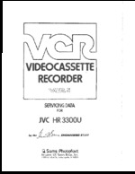 JVC HR3300U SAMS Photofact®